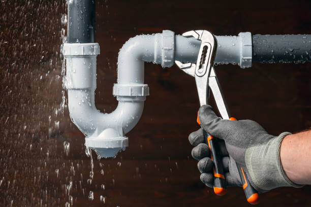 Professional Drain Cleaning technician working in Quantico, VA